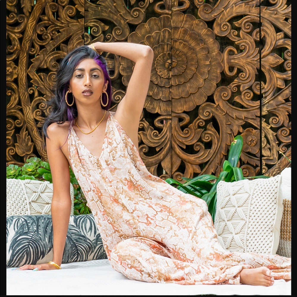 Temple of Ro snakeskin lounge suit